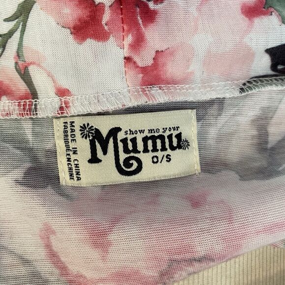 Show Me Your Mumu Brie Robe Garden of Bloom Floral Lightweight One Size Belted - Picture 11 of 12